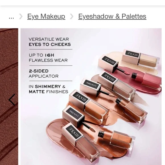 Lancôme Liquid Eyeshadow & eyeliner shade brown shimmery 08 - Picture 5 of 10